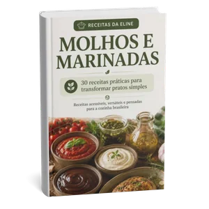 Capa do ebook Molhos e Marinadas